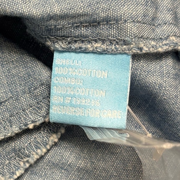 NWT J. McLaughlin Arissa Dress In Chambray Solid Women's Size XS - Picture 8 of 8